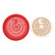 thumbnail image 1 of DQrwqpou DIY Art Seal Head Craft Suministros Redondos para Empaquetar Álbumes Recortes (D), 1 of 9