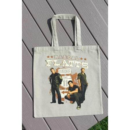 Rascal Flatts Tour 2011 Concert Tote Bag  The soft-style t-Bag  custom TEE Beautiful-TH29484