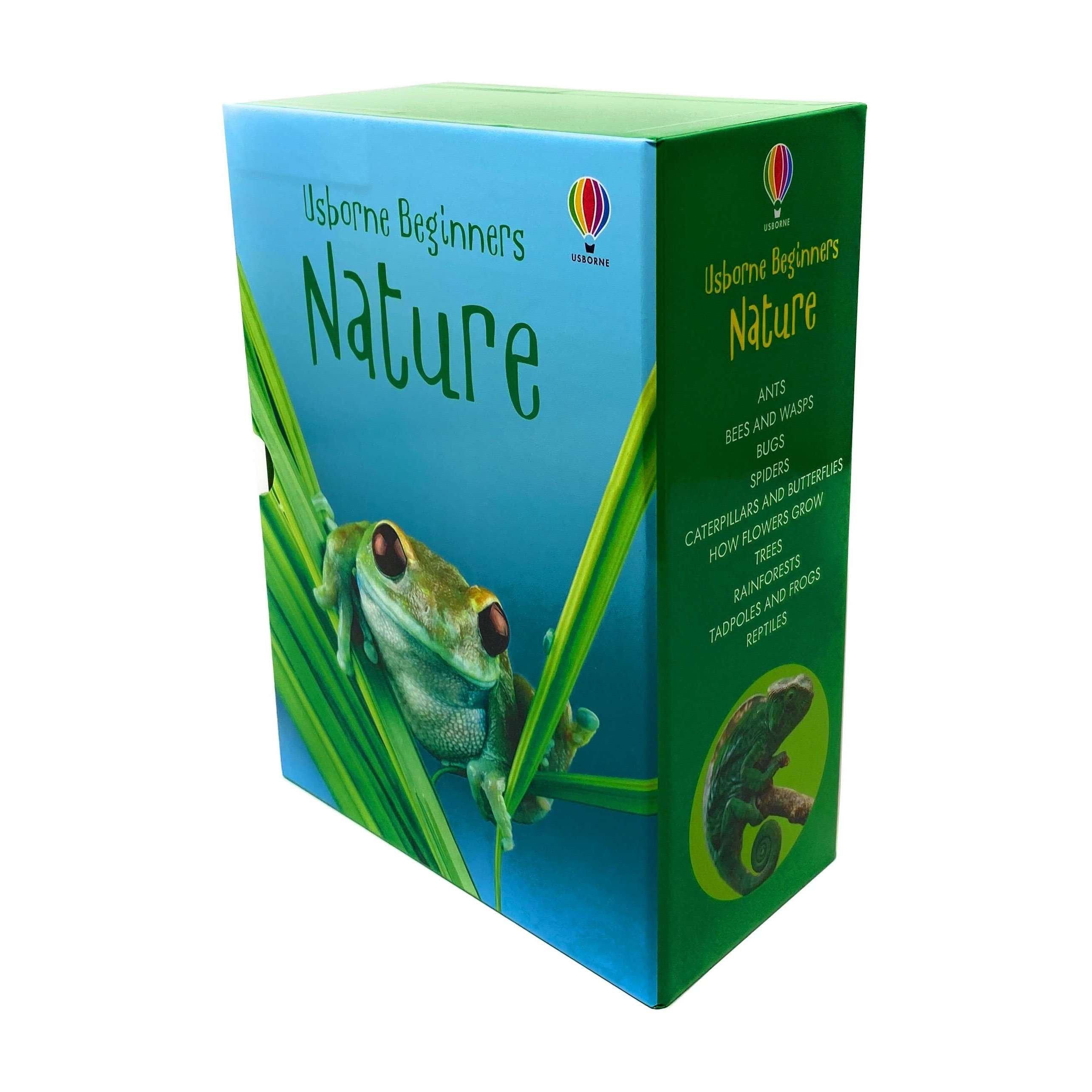 Usborne Beginners Nature 10 Books Box Set Collection