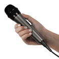 thumbnail image 1 of Refurbished Singing Machine SMM205CA Unidirectional Dynamic Karaoke Microphone with 3.2 Meter Cord, Black, One Size, 1 of 2