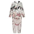thumbnail image 3 of The Aristocats Hooded Union Suit One Piece Pajama Outfit PJs Sleepwear, 3 of 7