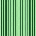thumbnail image 1 of Ahgly Company Machine Washable Indoor Square Transitional Forest Green Area Rugs, 4' Square, 1 of 7