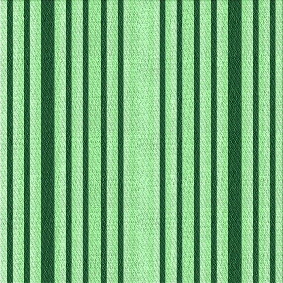 Ahgly Company Machine Washable Indoor Square Transitional Forest Green Area Rugs, 4' Square