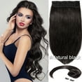 thumbnail image 1 of SEGO Clip in Hair Extensions Human Hair 3/4 Full Head 100% Real Remy Thick Hair Extensions Silky Straight Balayage Blonde Hair Pieces, 1 of 9