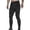 Black, variant on SGFCWSX Men's Solid Color Jogger Pants with Zipper Fly Drawstring Elastic Waist Slim Fit Cuffed Casual Athletic Trousers Gray Size XL