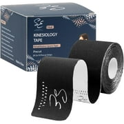 Special Essentials Kinesiology Tape - Premium Cotton Waterproof Sports Tape for Targeted Muscle Support, Pain Relief, & Enhanced Performance 20 Count, 10 Precut & Uncut Strips