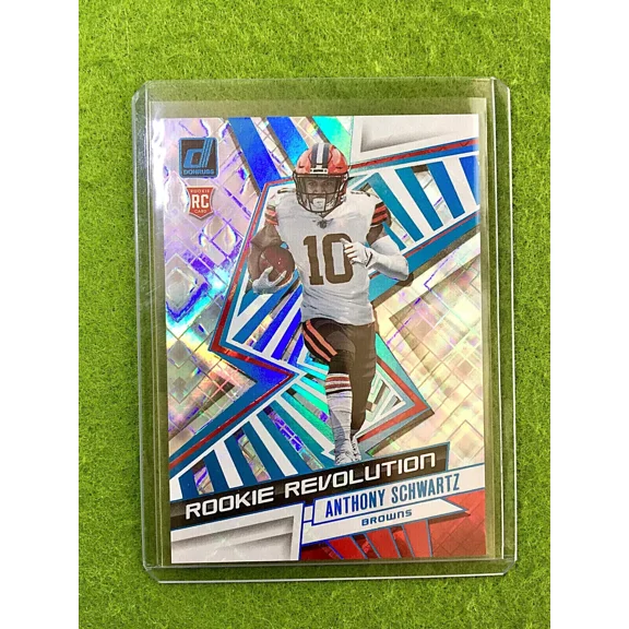ANTHONY SCHWARTZ COSMIC PRIZM ROOKIE CARD 2021 Donruss Rookie Revolution #/100