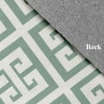 thumbnail image 2 of Simply Daisy 5' x 7' Greek Key Patterned Chenille Rug, Sage, 2 of 4