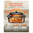 thumbnail image 3 of Electric Roaster Oven 24QT, Turkey Roaster Pan 150-450°F, Buffet Server, Self-Basting Lid, Defrost & Warm Function, Ideal for Holiday Cooking, 3 of 9