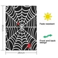 thumbnail image 5 of Black Halloween Spider Webs Fall Garden Flags 28"x40" Double Side,Small Yard Flags for Outside,Outdoor Fall Decor,Autumn Funny Garden Flag Yard Decoration, 5 of 5