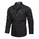 thumbnail image 1 of Camisa Cargo Militar Con Botones De Manga Larga For Hombre, 1 of 2