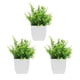 thumbnail image 1 of Bonsái artificial de 3 piezas, plantas falsas para decoración de interiores, pequeñas plantas artificiales para escritorio, plantas verdes realistas, decoración artificial, 1 of 8