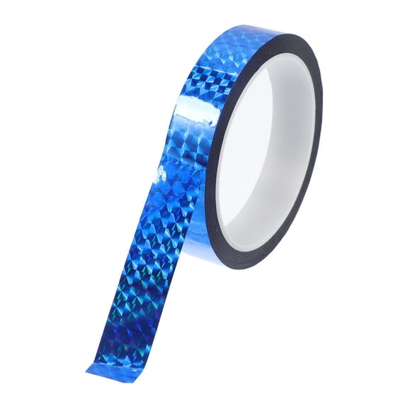 Unique Bargains Pinstripe Tape 164.04ft x 0.79" Car Stripes Pinstripe Decals for Car, Motorcycle and Boat, Racing Stripes DIY Stickers Laser Blue 1 Pc