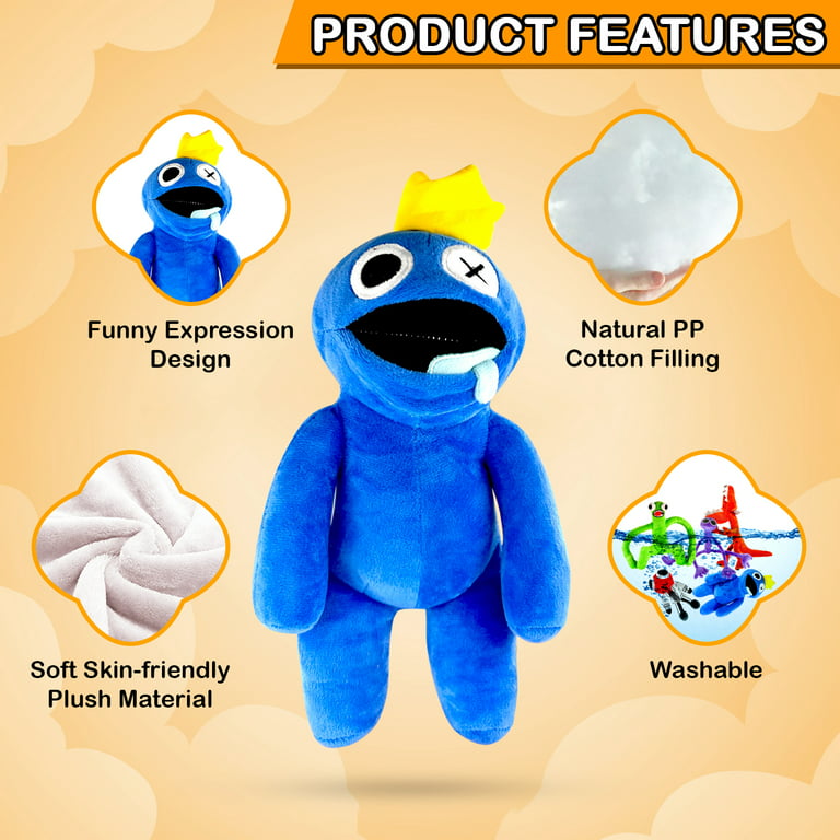 TwCare Rainbow Friends Blue Plush Toy, Rainbow Friends Soft Stuffed Animal  Plush Toys, Rainbow Friends Plushies Toys for Fans Kids Adults Birthday  Thanksgiving Christmas 