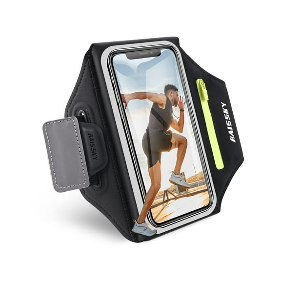 Brazalete para correr Guzack con diseño 3D para llaves y tarjetas