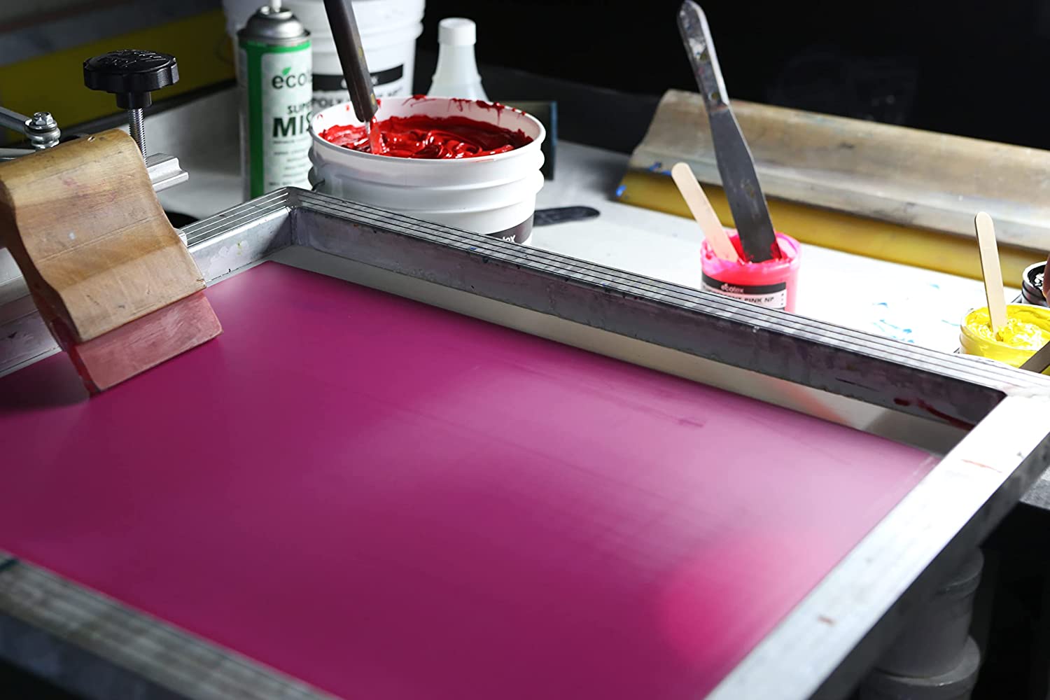 Ecotex Scoop Coater for Screen Printing Emulsion - Screen Printing Photo Emulsion Tools for Silk Screen Mesh or Screen Printing Frame - Screen