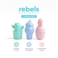 thumbnail image 3 of Set de bálsamo labial Rebels Refinery Summer Edition, paquete de 3, 3 of 8