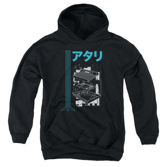 Atari - Schematic - Youth Hooded Sweatshirt - Medium