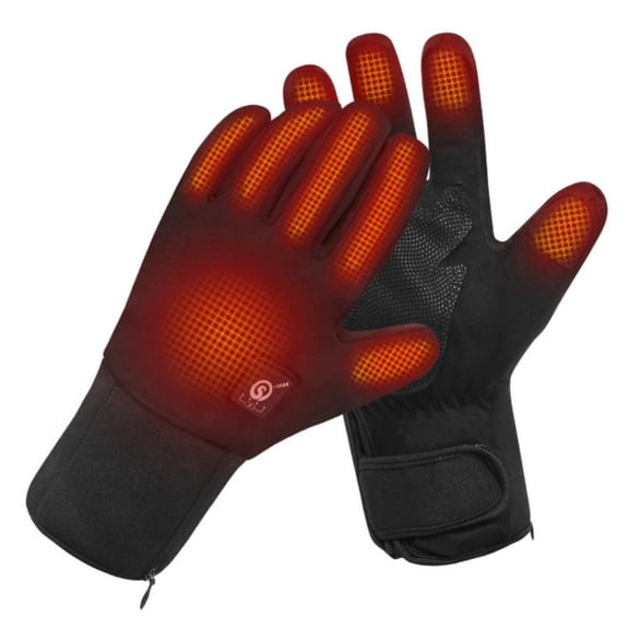 SNOW DEER Upgraded Heated Gloves Men Women,Ski Motorcycle Electric Battery Mittens Gloves