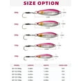 thumbnail image 6 of BLUEWING Fishing Lures Saltwater Fishing Lures Vertical Jigs for Saltwater Fish, Slow Fall Pitch Fishing Lures with Hook, 200g Pink, 6 of 7