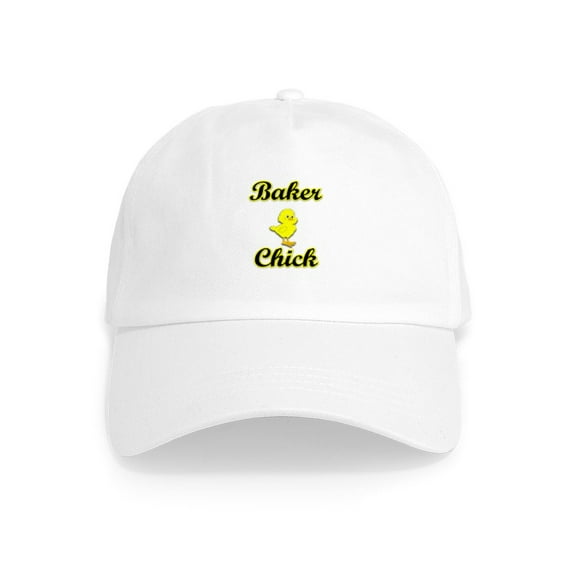 CafePress - Baker Chick Cap - Adjustable 100% Brushed Unisex Casual Cotton Baseball Cap, Beige, 1