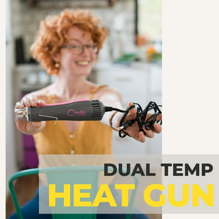 Heat Gun Chandler Tool Dual Temp Hot Air Gun for Crafts, Epoxy