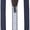 Navy White, variant on Jacob Alexander Men's Large Dots Y-Back Suspenders Braces Convertible Leather Ends Clips - Navy White