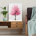 thumbnail image 5 of UXIEQU Pink Cherry Blossom Tree Canvas Wall Art Print 15.75x11.81 Inches, 5 of 8