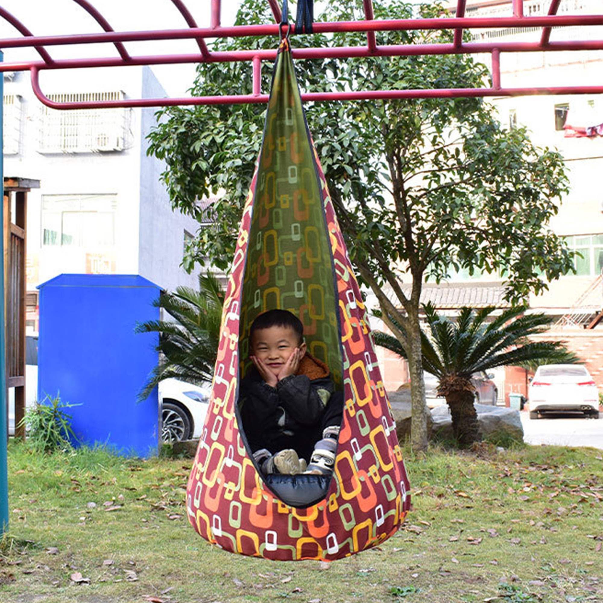 Puloru Children Hammock, Strong Weight Bearing Capacity Hanging Chair - image 5 of 5