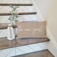 thumbnail image 5 of Farmhouse Throw Pillow Cover 12x20 Inch Be Our Guest Pillow Cover Beige Cozy Relax Decorations Lumbar Decorative Pillow Case for Home Guest Room Bedroom Essentials Couch Sofa Bed Decor, 5 of 6