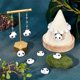 thumbnail image 5 of 1 caja de 30 dijes de panda, lindos dijes de animales, a granel, resina plana, dije de oso 3D, 5 of 9