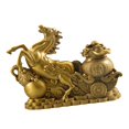 thumbnail image 4 of Escultura de animal, estatua de caballo, obra de arte, decoración, artesanía, regalo, adorno de mesa Estilo A, 4 of 9