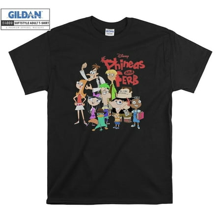 Phineas And Ferb Funny Cartoon T-shirt Hoody Kids Child Tote Bag Tshirt