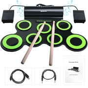 BONROB electronic drum set, enjoy music anywhere and anytime!  Everyone has a musical dream, everyone has a music enthusiasm.The BONROB electronic drum set allows you to release your passion anywhere