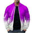 thumbnail image 2 of LOVZFMLL Jackets for Men Pullover Sweater Stand Collar Elastic Solid Color Half Sweater For Men Stand-up Collar Sweater, 2 of 4