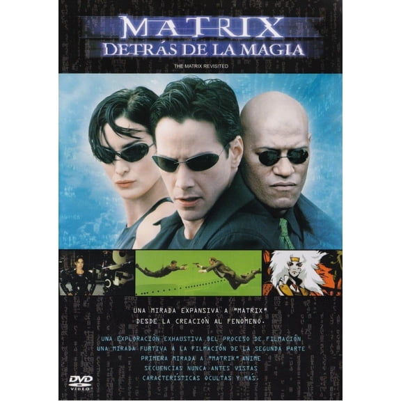 Matrix Detras De La Magia Revisted Keanu Reeves Pelicula Dvd Warner Bros DVD