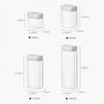 thumbnail image 2 of Dragonus Airtight Food Storage Containers with Lids Airtight Pantry & Kitchen Container-Clear, 2 of 4