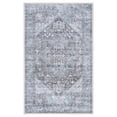 thumbnail image 3 of GLN Rugs Memphis - Indoor, Machine Washable Area Rug 2'x3' Turkish Ice Blue/Gray Home Carpet, 3 of 8