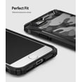thumbnail image 5 of Ringke Fusion-X Case Compatible with iPhone 7, Transparent Hard Back Shockproof Advanced Bumper Cover - Camo Black, 5 of 9
