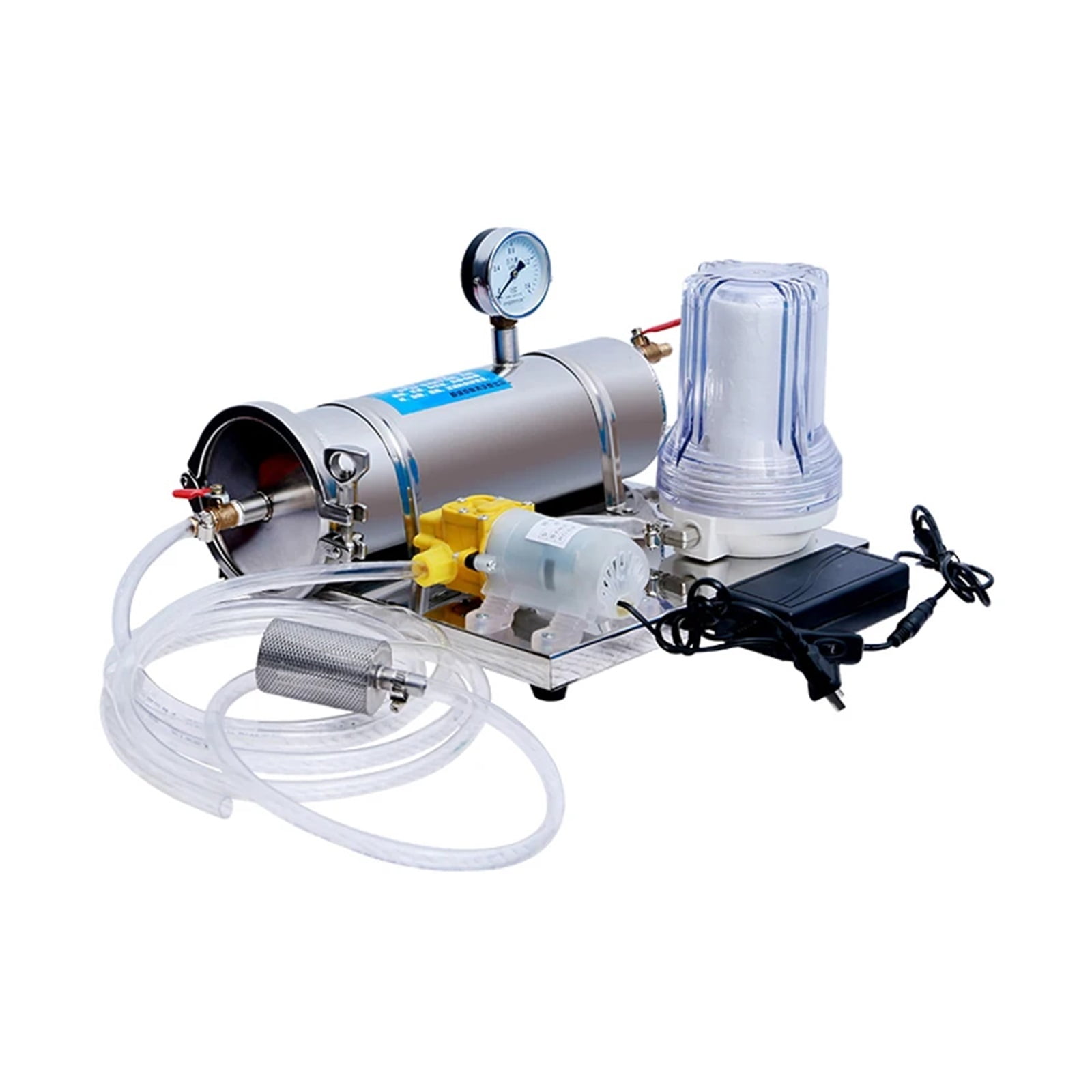 300KG/H Automatic Liquor Wine Filter Ageing Machine Household Filtering Machine Stainless Steel Brewing Equipment