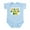 Sky Blue, variant on CafePress - G'day BRUCE AUSTRALIA! Body Suit - Baby Light Bodysuit, Size Newborn - 24 Months