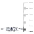 thumbnail image 2 of Everly Women's Diamond 14K White Gold Engagement Ring, 2 of 6