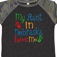 thumbnail image 4 of Inktastic My Aunt in Nebraska Loves Me Boys or Girls Toddler T-Shirt, 4 of 5