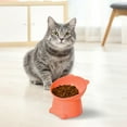 thumbnail image 5 of Hometravel Tilted Elevated Cat Food Bowl, Raised Feeding Dish for Cats and Small Dogs, Ergonomic Design for Comfortable Eating, Pet Health Care Essential, 5 of 7