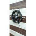 thumbnail image 2 of Collectible Nautical Black Wooden Steering Ship Wheel Home Decor 12", 2 of 3