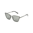 thumbnail image 5 of Foster Grant Gunmetal Cat-Eye Women's Sunglasses, 5 of 5