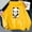 Yellow, variant on Womens Cute Fashion Sweatshirts Sweatshirts For Teen Girls Hoodies Winter Hoodies for Women Zip up Winter Hoodie Women Fall Clothe Thin Zip up Hoodie Women Zip up Jacket Sweaters Cover Your