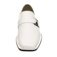 thumbnail image 4 of Mocasines Clásicos Slip-On para Hombre Bruno Marc Blanco Talla 10.5, 4 of 8