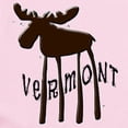 thumbnail image 2 of CafePress - Vermont Moose Body Suit - Baby Light Bodysuit, Size Newborn - 24 Months, 2 of 4