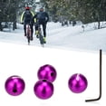 thumbnail image 2 of Almencla 4Pcs Brake Cable End Caps Set Ball Hat Multi-Color Cable Tips, 2 of 8